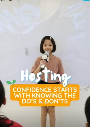 kids hosting and speech class